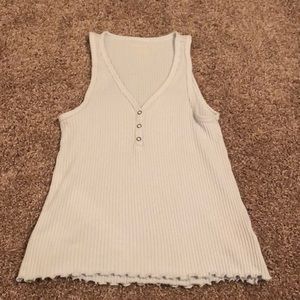 American Eagle light blue tank top size XS